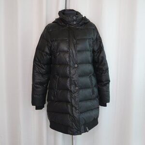 Rudsak Black Down Filled Parka Coat Sz L/M